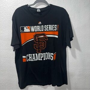 Black World Series Champions T-Shirt